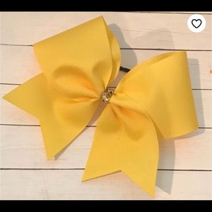 Yellow Cheer Bow